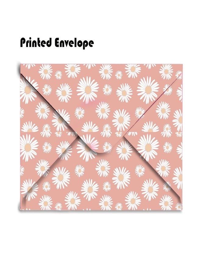 PICKKART مجموعة بطاقات يوم المعلم من بيك كارت، 4 تصاميم برسائل مؤثرة، خلفية زهرية (مجموعة من 4 بطاقات) - Image 4